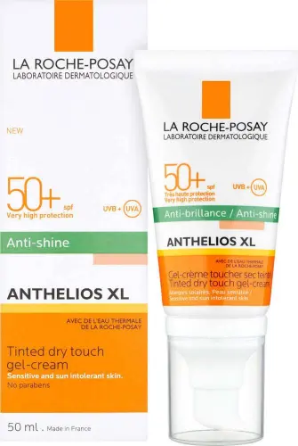L R – Posay Anthelios Xl Anti-Shine TINTED Gel Cream Ap 50Ml Spf50+