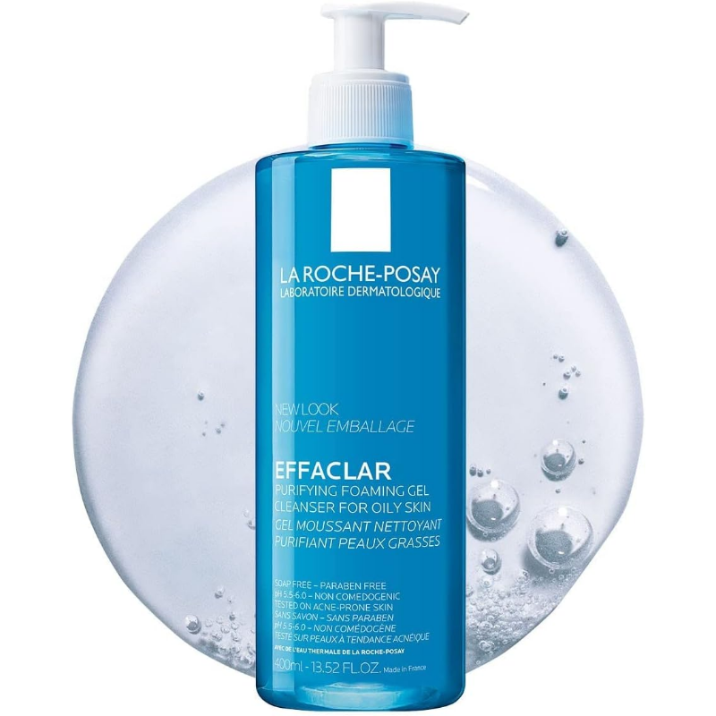 L R – Posay Effaclar Purifying Foaming Gel 400Ml For Oily Sensitive Skin 18482