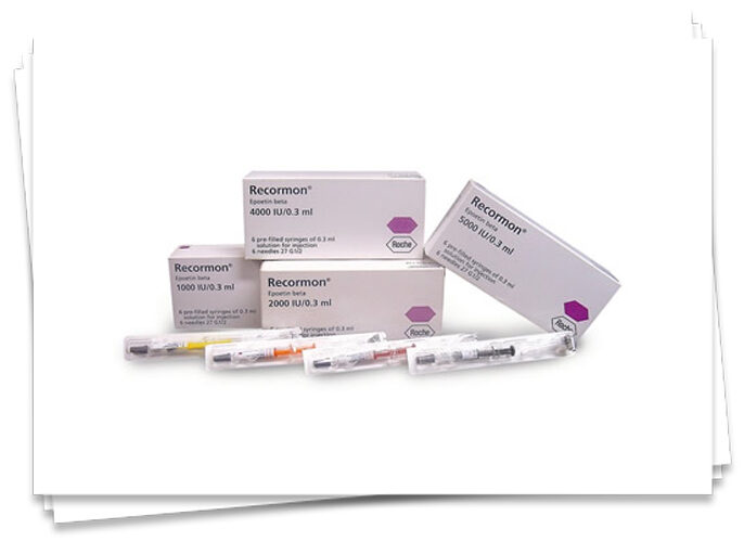 Mircera Recormon Recormon 5000 IU/0.3 ml 6 Syring - Dina Pharmacy | صيدلية دينا